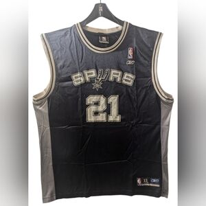 Reebok NBA Jersey San Antonio Spurs Tim Duncan Size XL